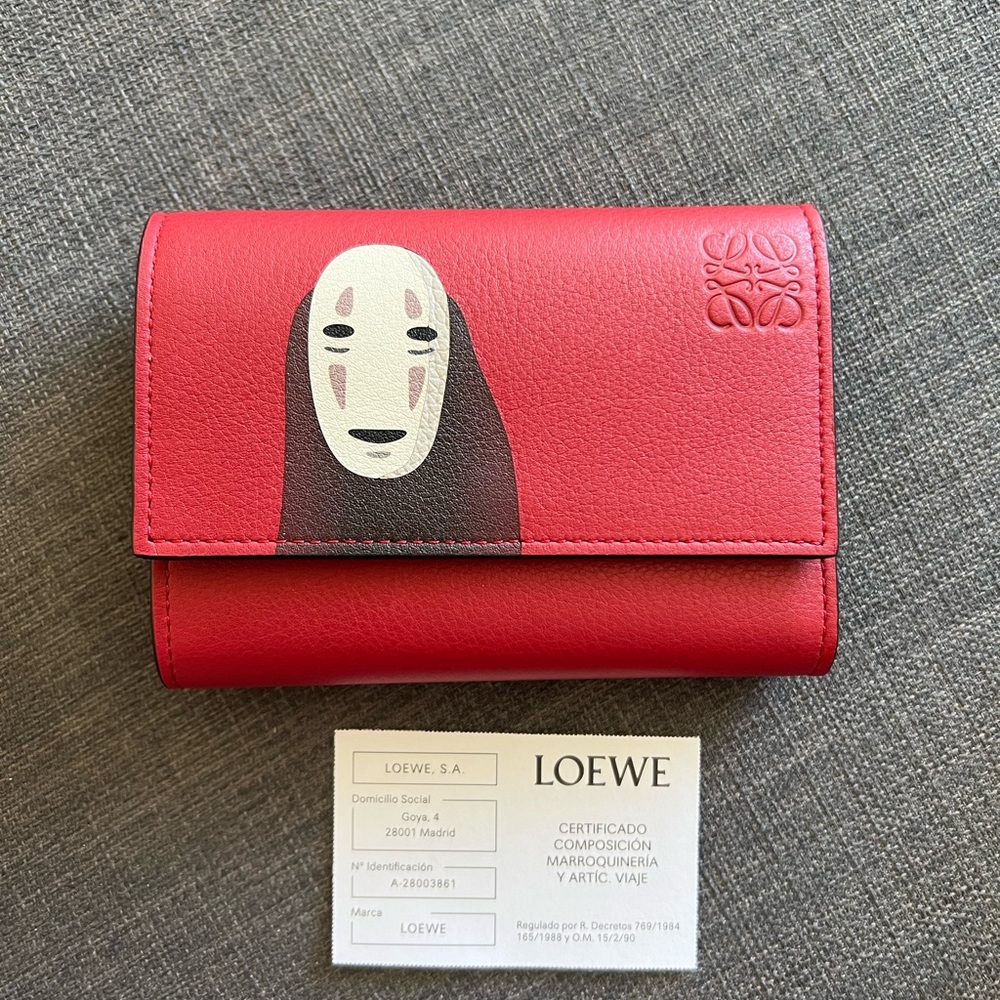 Loewe x Spirited Away No Face wallet